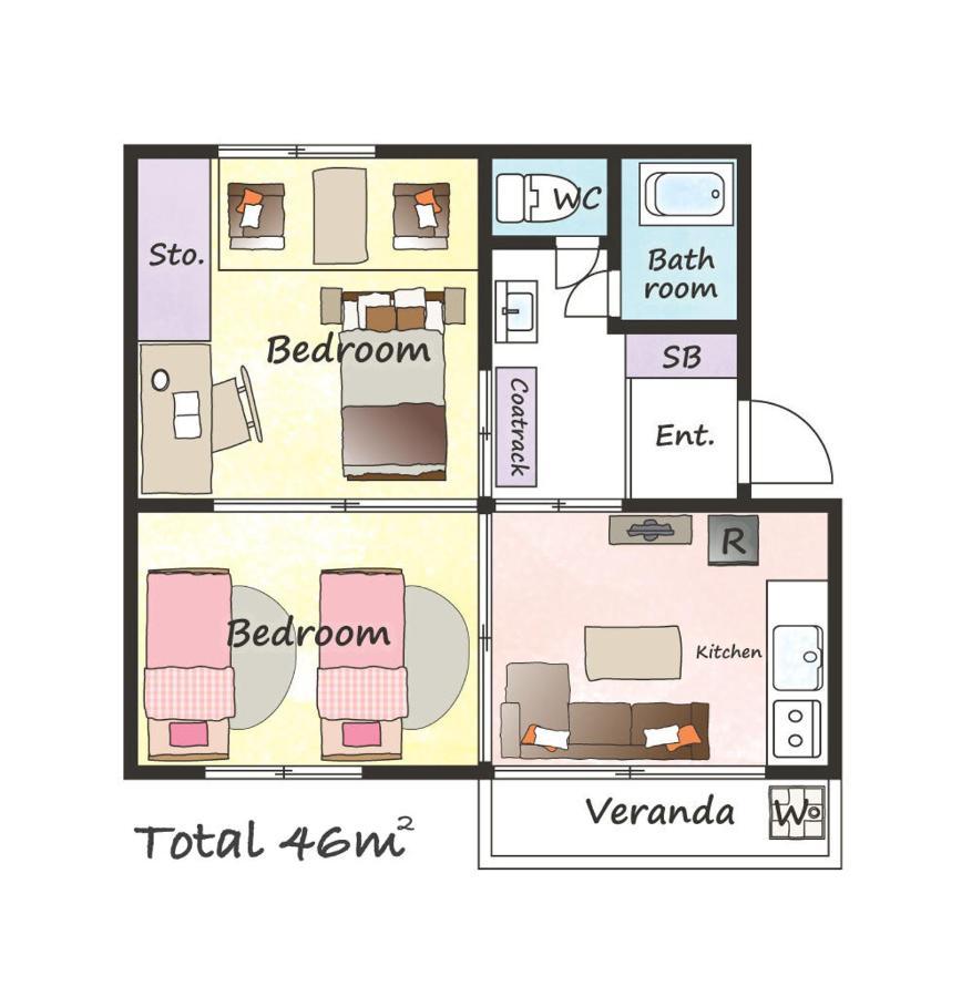 汐の香 - Shio No Kaori Apartment Одавара Екстериор снимка